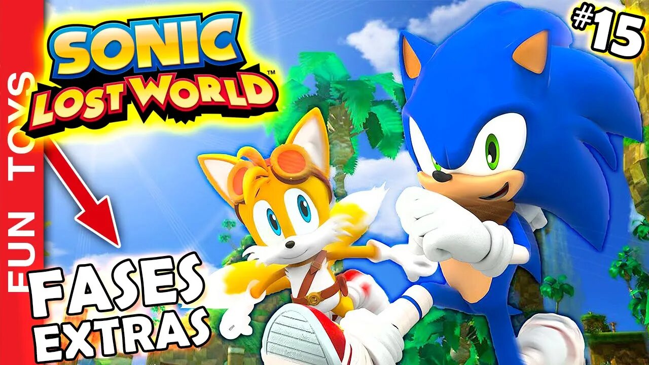 🔵 SONIC LOST WORLD #15 - NÃO ACABOU! Veja neste vídeo TODAS as FASES EXTRAS que tem nesta versão!