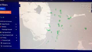 FL And GA Cargo Ship Traffic
