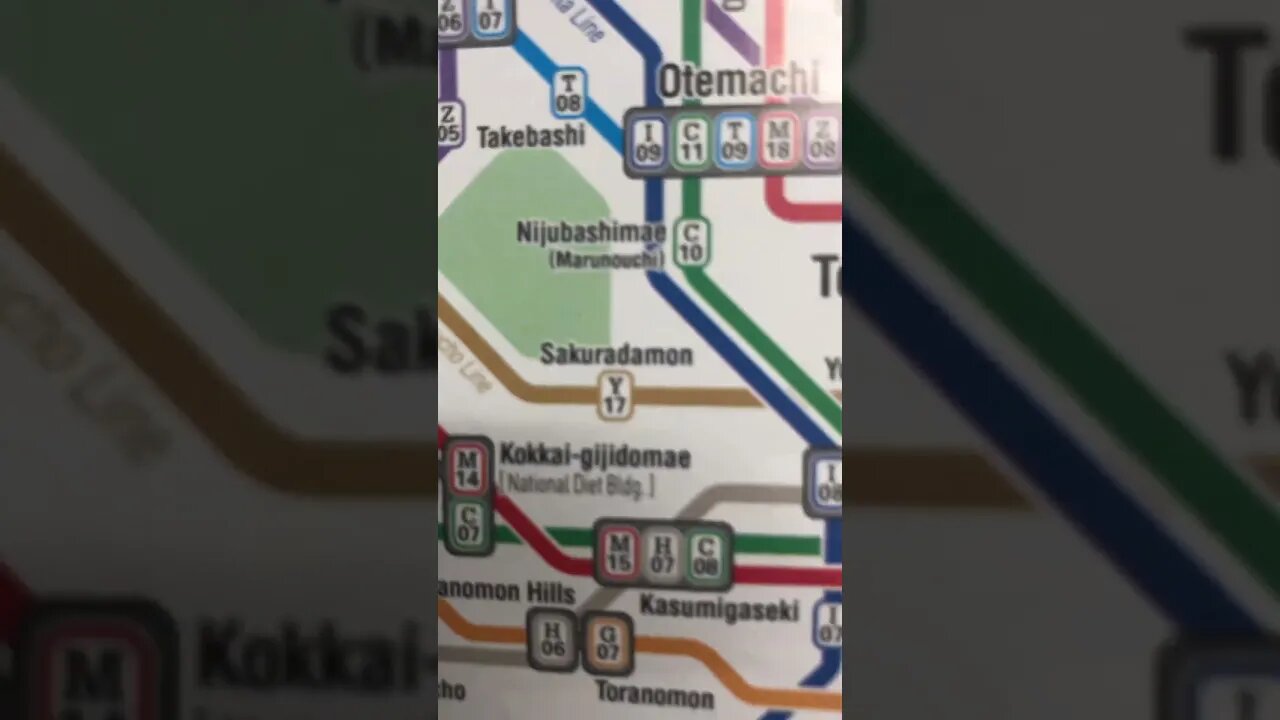 Couldn’t do it without the map #tokyotrain