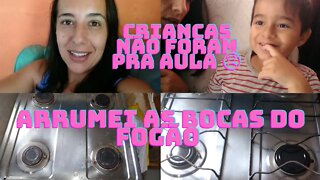 Vlog de dona de casa real- Realidade - Dica de como melhora o fogão.