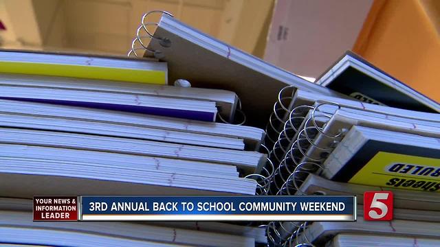 Dee Davis Holds 3rd Back To School Community Day