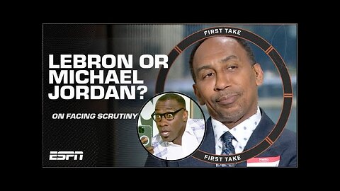 🚨 LAUGHABLE! 🚨 Stephen A. RIPS Shannon Sharpe’s LeBron vs. Michael thoughts! | First Take