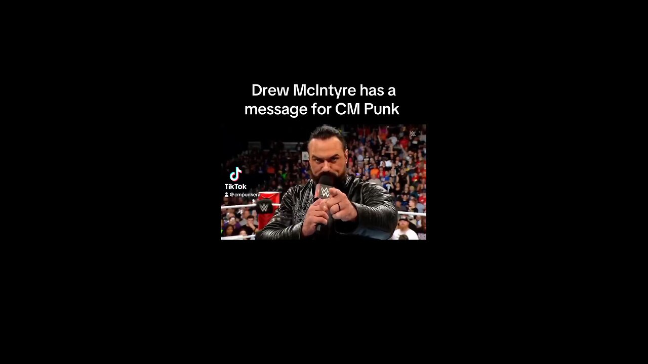 Drew McIntyre has a message for CM Punk