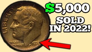 9 RARE DIME Error Coins SOLD in 2022 at Auction!