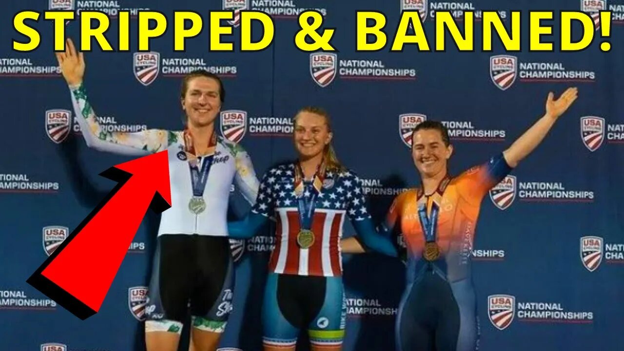 USA Cycling BANS Transgender Cyclist & STRIPS MEDAL AWAY Gives It To FEMALE!