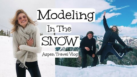 Modeling in the Snow | Aspen Snowstorms, Dutch Models, & Photoshoots | Sanne Vloet