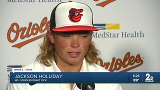 No. 1 pick Jackson Holliday signs deal with Orioles, ready to embrace pressure