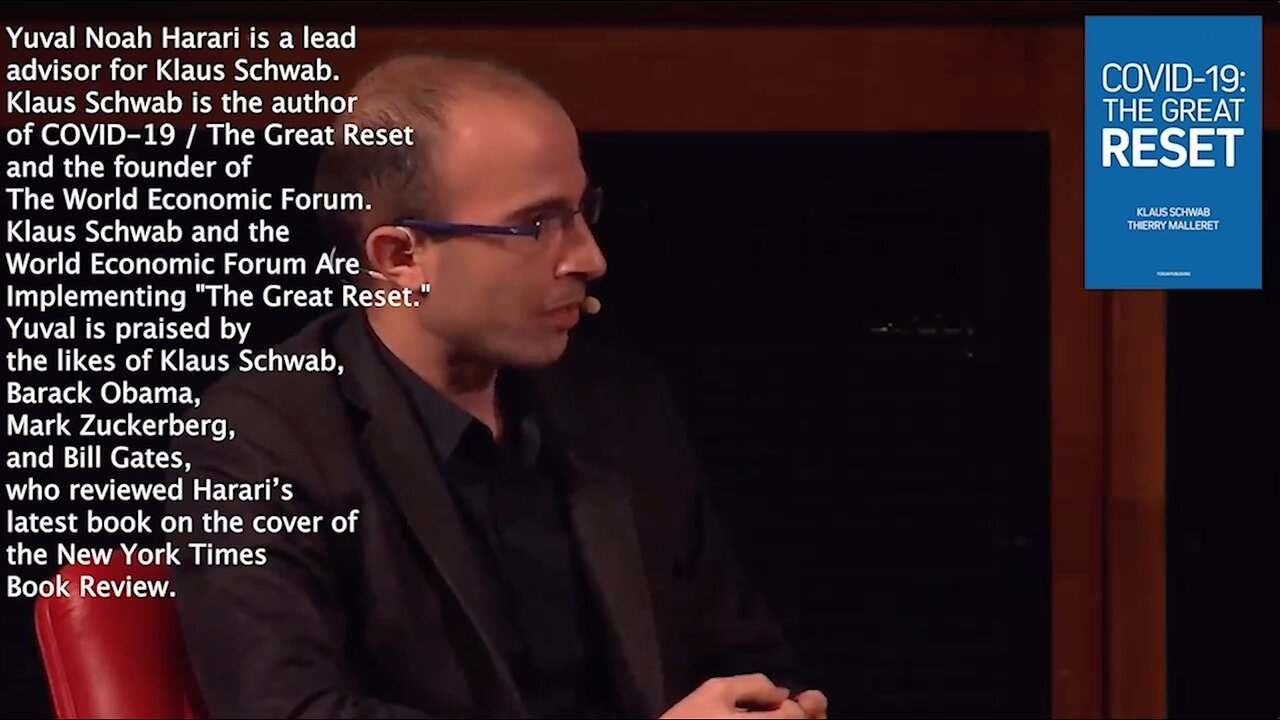 Yuval Noah Harari | "The Chief Value of Science Is Power. Science Is Not Really About Truth, It's About Power." - Yuval Noah Harari (Lead Klaus Schwab Advisor Praised by Obama, Zuckerberg and Gates)