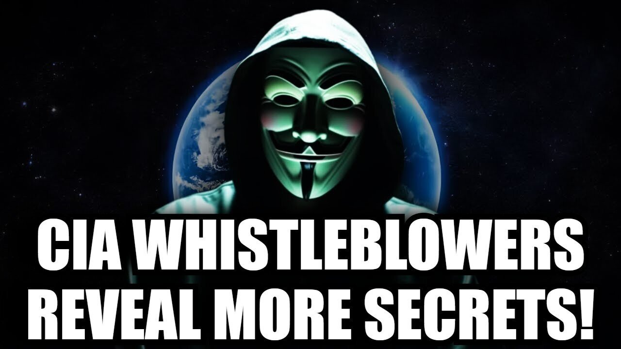 BOOMSHELL! CIA Whistleblowers Reveal More Secrets!