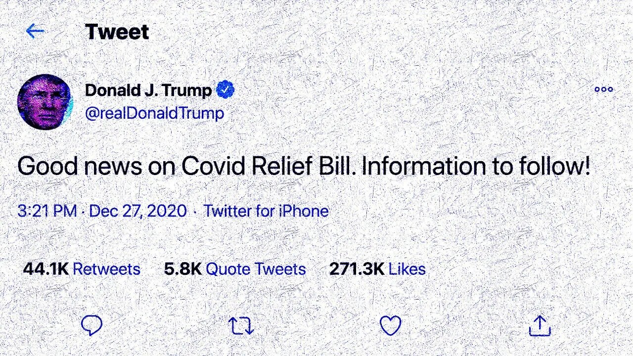 Did Pres. Trump CAVE? Signed 'Covid Relief' Bill: NEWS 12/28/20 Hr1