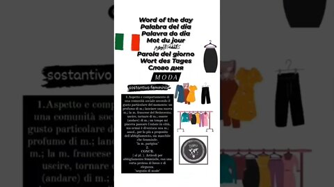 🇮🇹 Moda