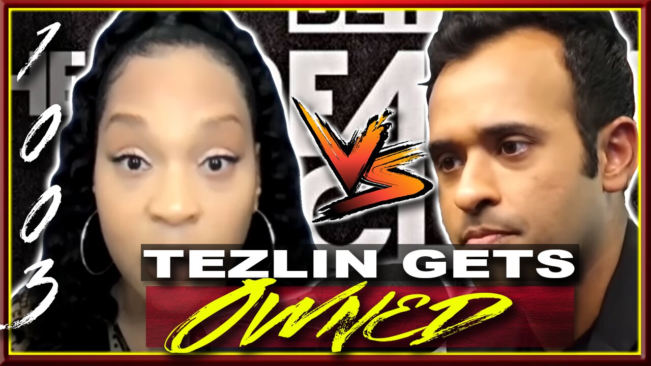 Tezlin Figaro GETS DESTROYED by Vivek Ramaswamy on the @BreakfastClubPower1051FM ​