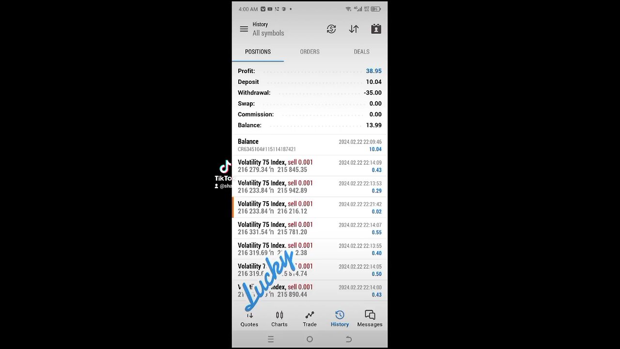 10$ to 38$ with in 10 minutes