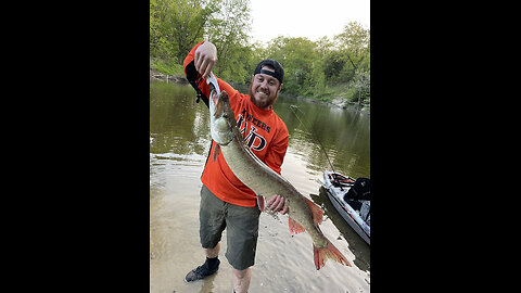 Big 'OL Musky Kayak Ride - Come Along For The Thrill