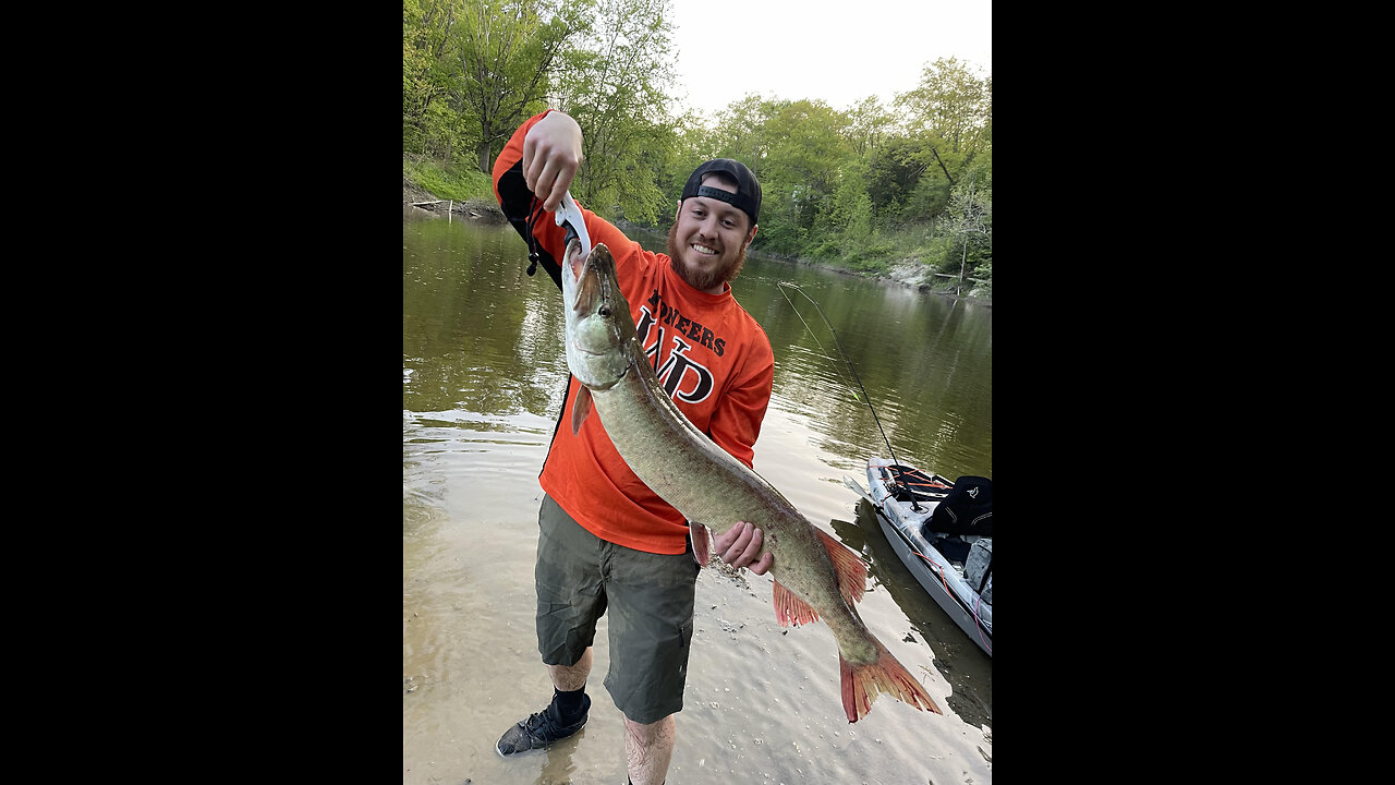 Big 'OL Musky Kayak Ride - Come Along For The Thrill