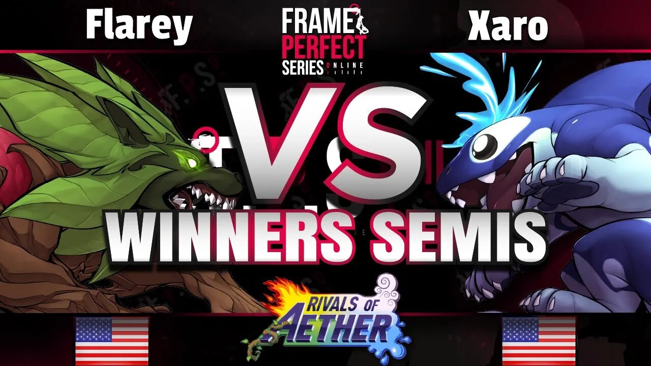 FPS3 Online - GoTE | Flarey (Sylvanos) vs. Xaro (Orcane) - Rivals of Aether Winners Semis