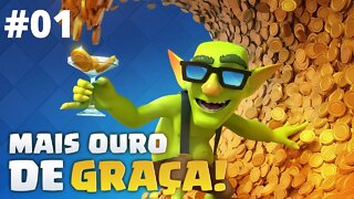 DESAFIO DO OURO RAPIDO #01 CLASH ROYALE