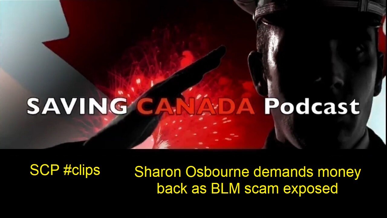 SCP Clips - Sharon Osbourne demands money back as BLM exposed as scam