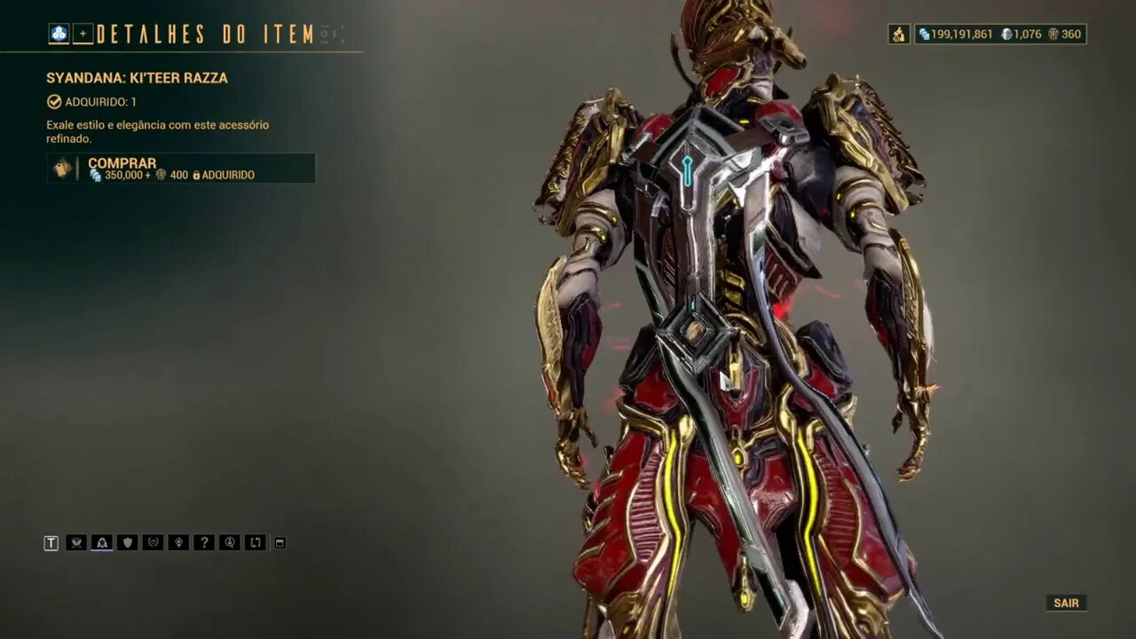 Warframe - Tiberon Skin Elixis/ Mara e Grakata - Baro