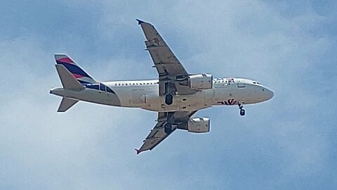 Airbus A319 PR-MYM coming from Belém do Pará to Fortaleza