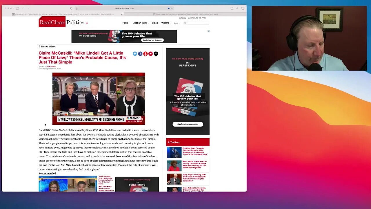GAMcast Live! Biggest Story of September 15, 2022. Cell phone seizures.
