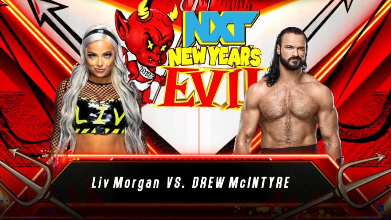 Liv Morgan vs Drew McIntyre WWE 2K23 Full Match