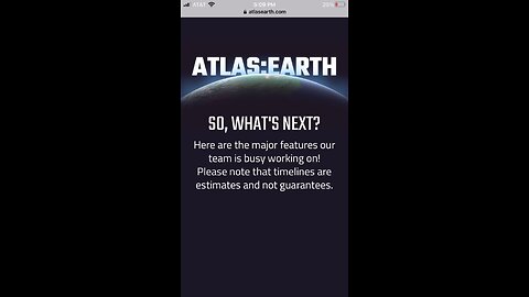 Atlas Earth update coming soon!