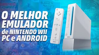 O MELHOR EMULADOR DE NINTENDO WII e GAME CUBE