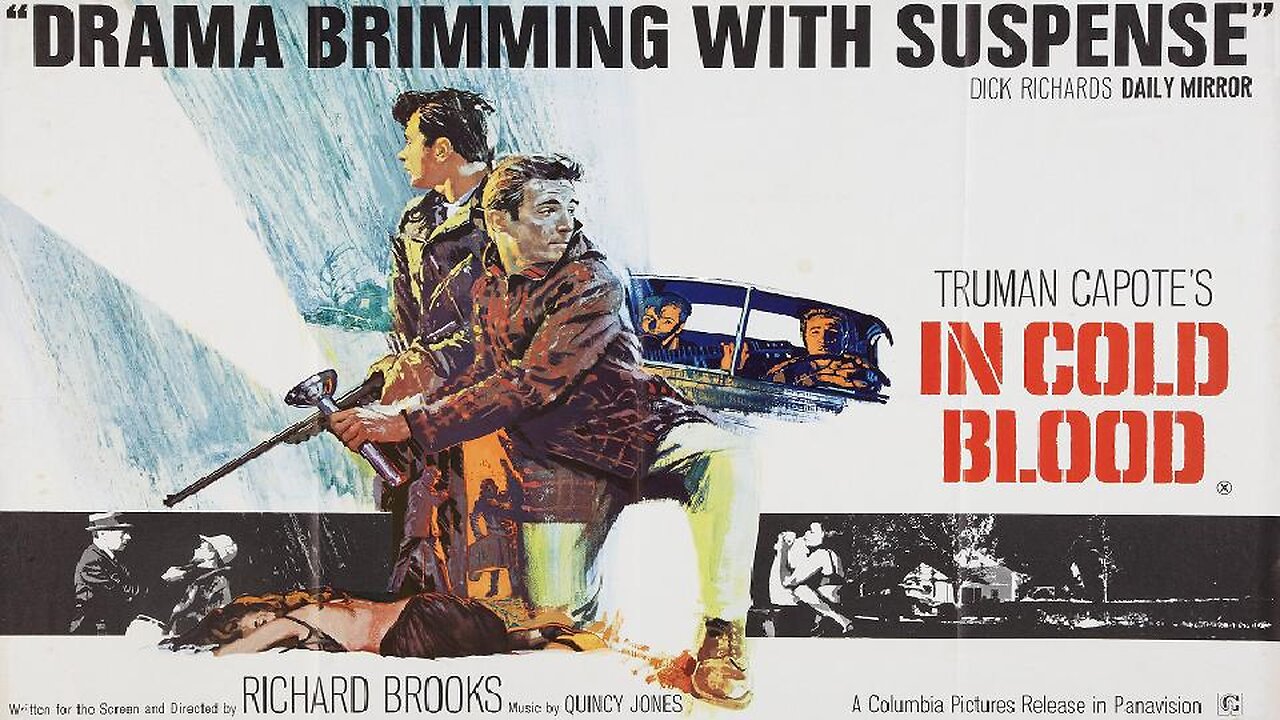 Truman Capote's IN COLD BLOOD 1967 From the Best Seller of a Heinous 1959 Murder FULL MOVIE HD & W/S