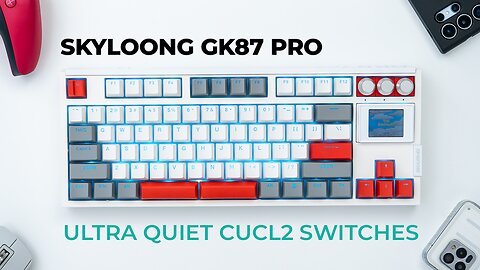 Screen? Split Spacebar? Dials? Skyloong GK87 Pro Mech Keyboard! ⌨️