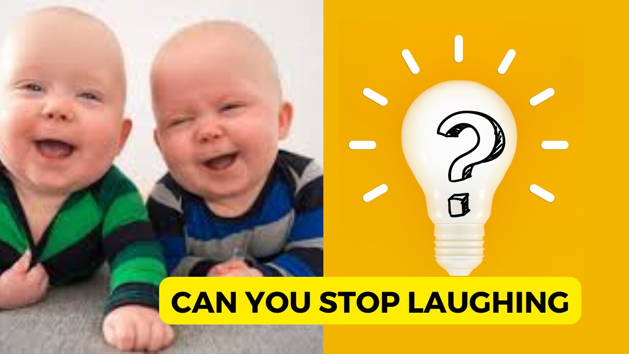 Baby Laughing I Can You Stop Laughing I Uncontrollable - Collection 2023