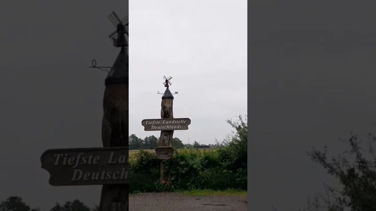Am tiefsten Punkt Deutschlands