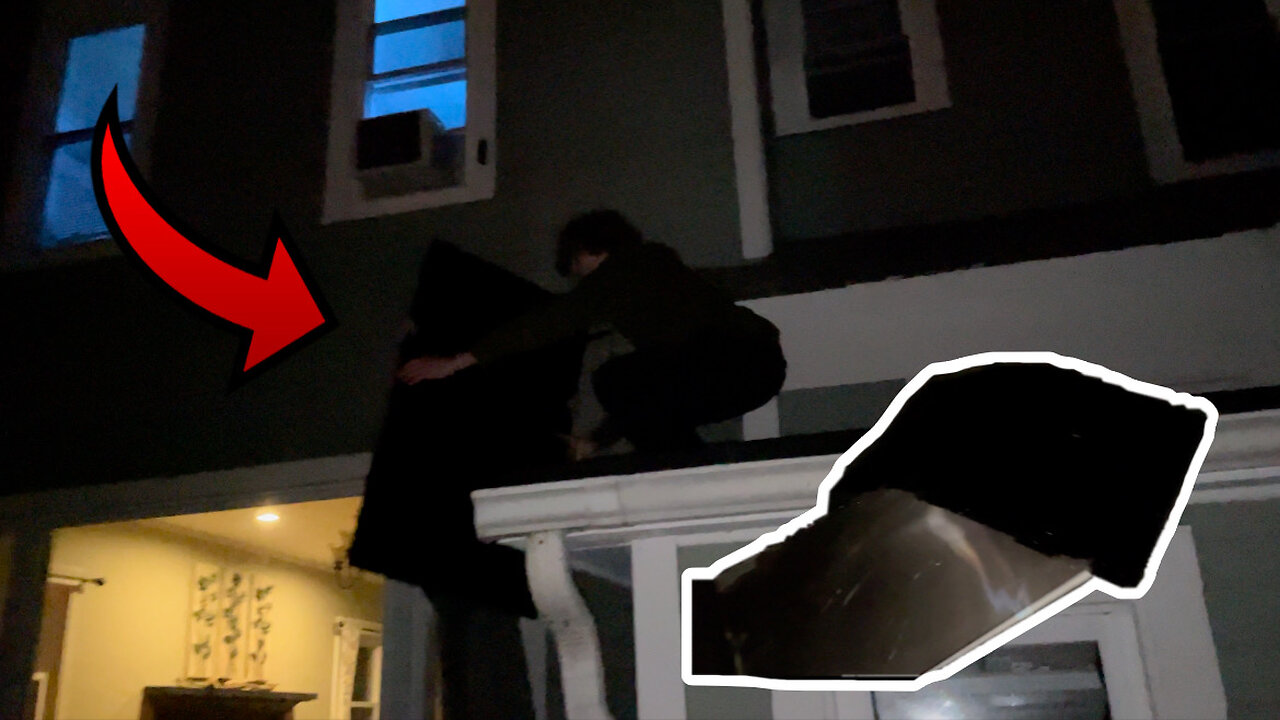 Throwing TVs Off Roofs!