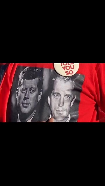 GENTLEMAN SAYS PRESIDENT TRUMP IS JFK AND JFK JR. IS VP