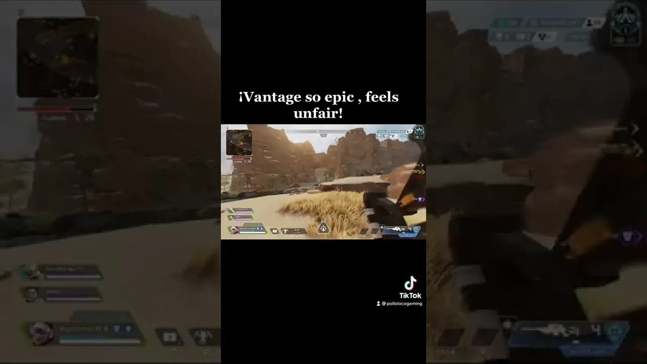 Vantage so epic🚀 she feels unfair🚀 #apexlegends #apexlegendsclips #gaming
