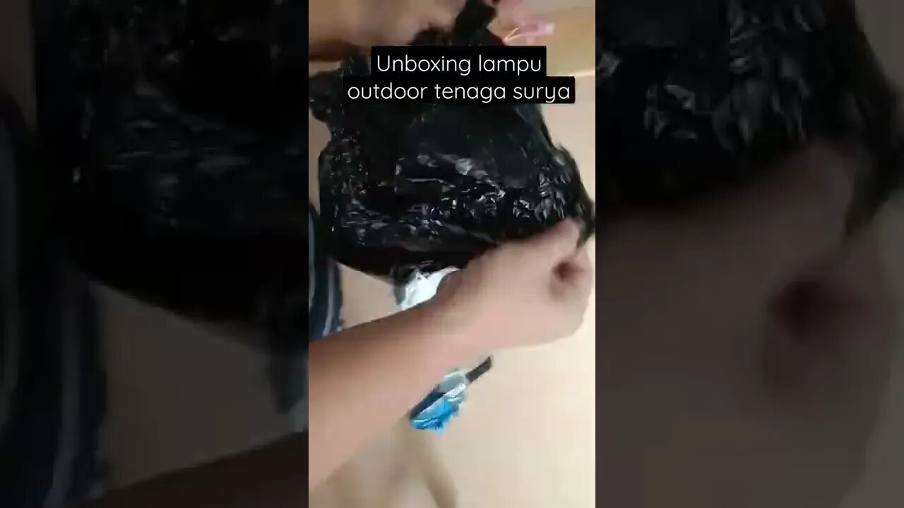 lampu tenaga surya murah unboxing | harga 20rb-an aja