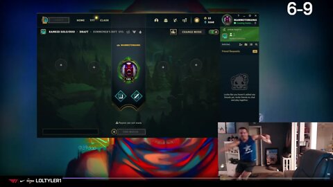 Tyler1 analysing why he missed the Que