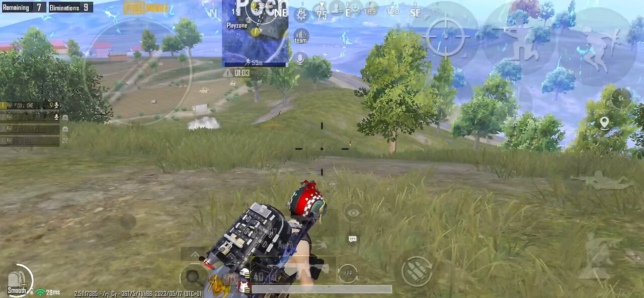 Intense 1v6 For Chicken Dinner
