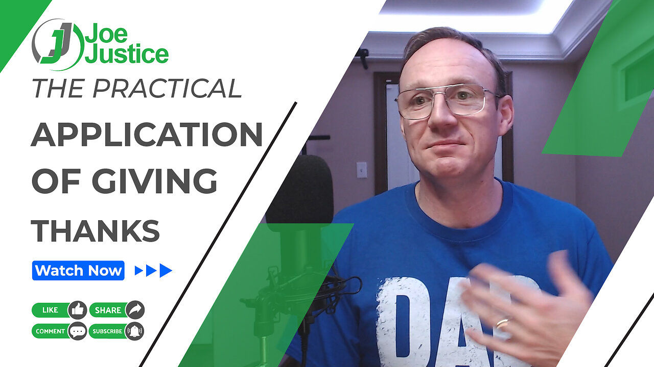 The Practical Application of Giving Thanks