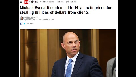 Even Michael Avenatti Says The Case Against Trump Won't Hold Up In Court