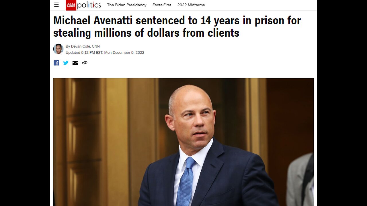 Even Michael Avenatti Says The Case Against Trump Won't Hold Up In Court