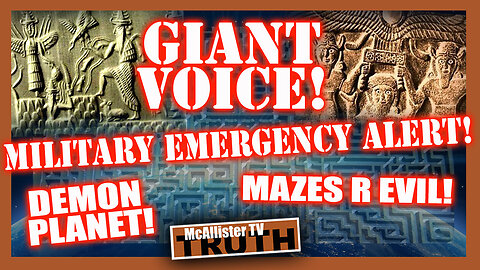 GIANT VOICE ALERT SYSTEM! CHRISTIAN21 PREVIEW! DEMON PLANET! DRACONIAN ROYALTY! 7 MESSAGES!