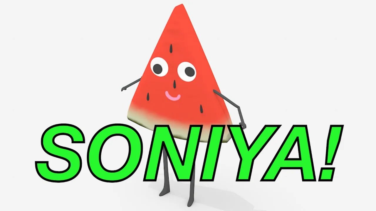 Happy Birthday SONIYA! - WATERMELON Birthday Song