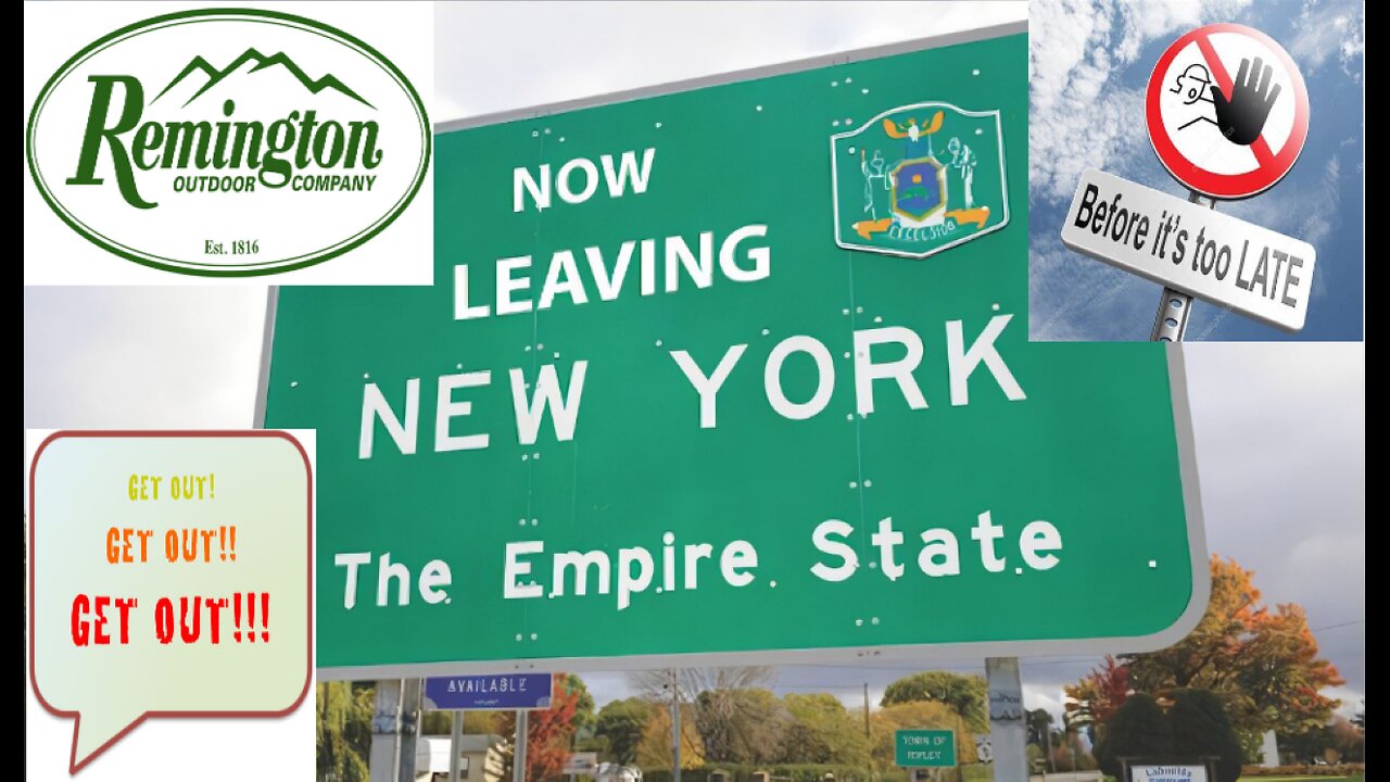 REMINGTON CLOSES UP SHOP IN NY AFTER 200 YEARS, HEADS FOR MORE WELCOMING RED STATE OF GEORGIA!!!!