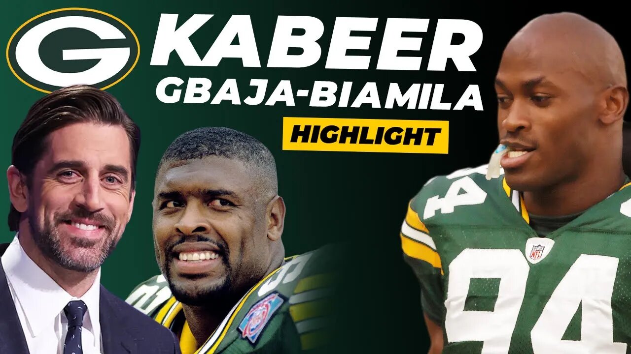 Kabeer Talks Aaron Rodgers, Reggie White & Playing for the Green Bay Packers (Highlight)