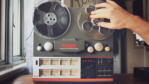 Recording a Song on a 1980s MULTITRACK TAPE RECORDER