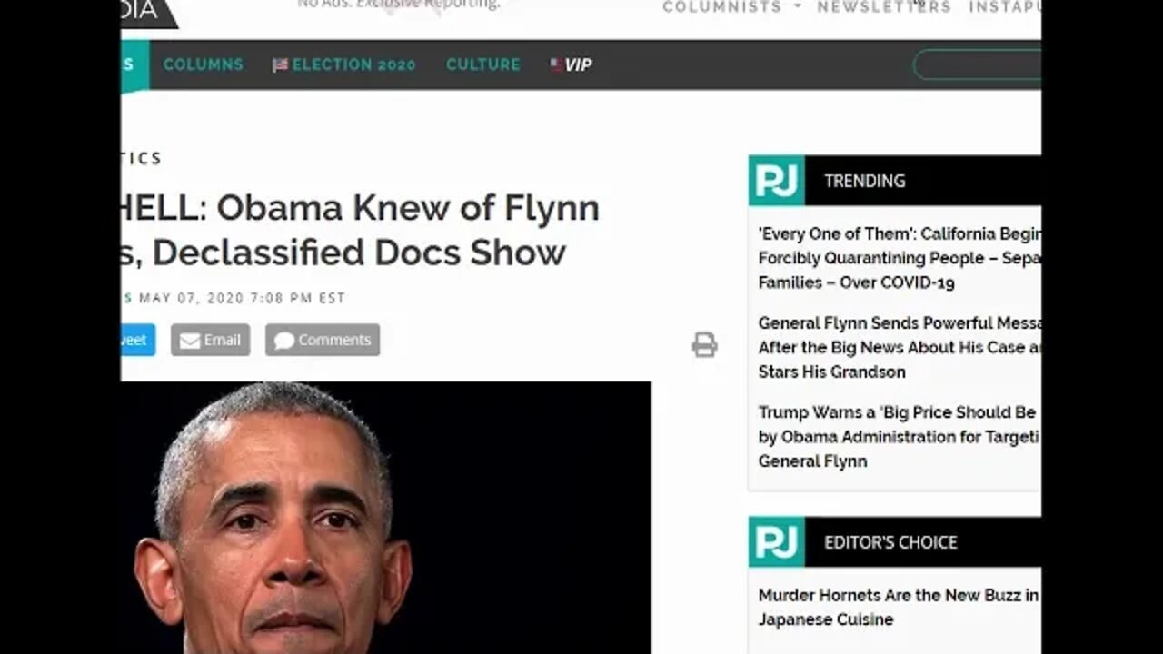 Flynn EXONERATED! The Liberal Salt Doth Flow