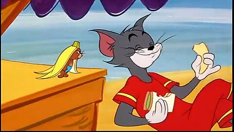 Cartoon mous and cat game