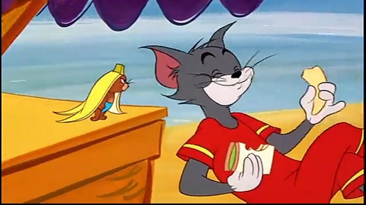 Cartoon mous and cat game