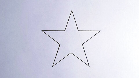 How to Draw a Perfect 5 Point Star
